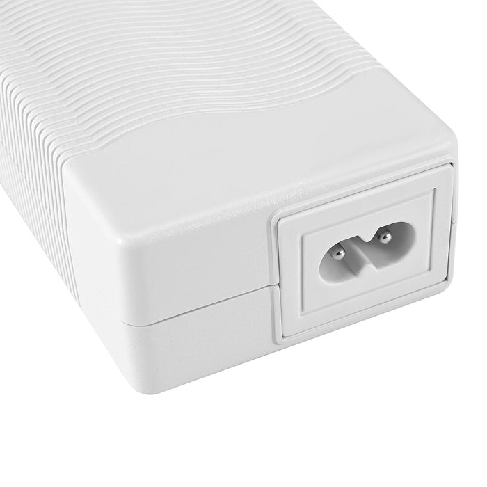 VP-1/VP-2用電源アダプターと白色ケーブル – ディスプレイインターフェース