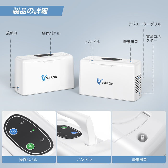 VARON VL-2 バンドルセット|標準キット+追加バッテリー付き