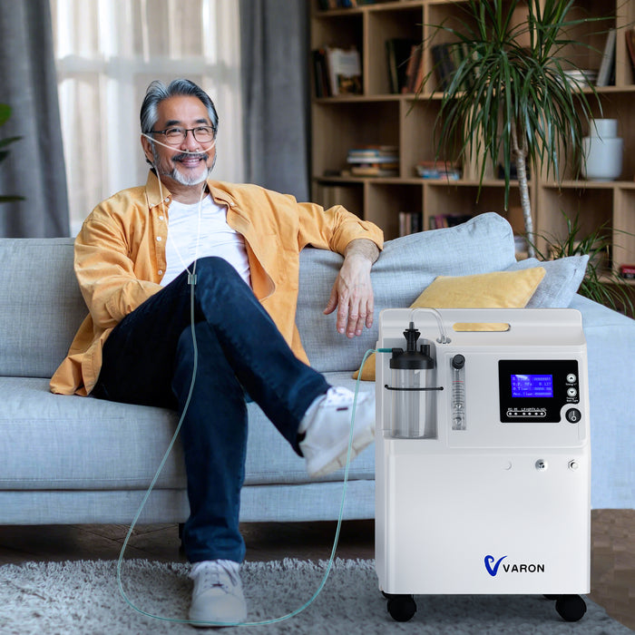 VARON Serene 5 酸素濃縮器で就寝時にも静かで連続的な呼吸支援を実現