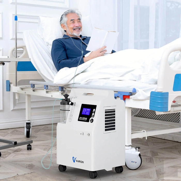 VARON Serene 5 家庭用連続酸素濃縮器、静かで信頼性が高い