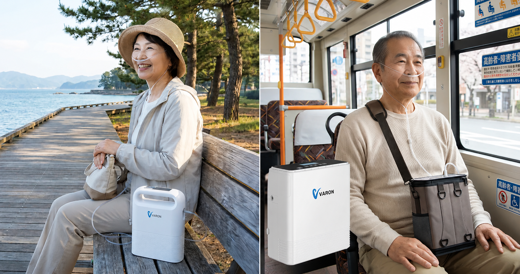 VP-2 vs VP-6：日本人ユーザーにおすすめの携帯型酸素濃縮器を徹底比較