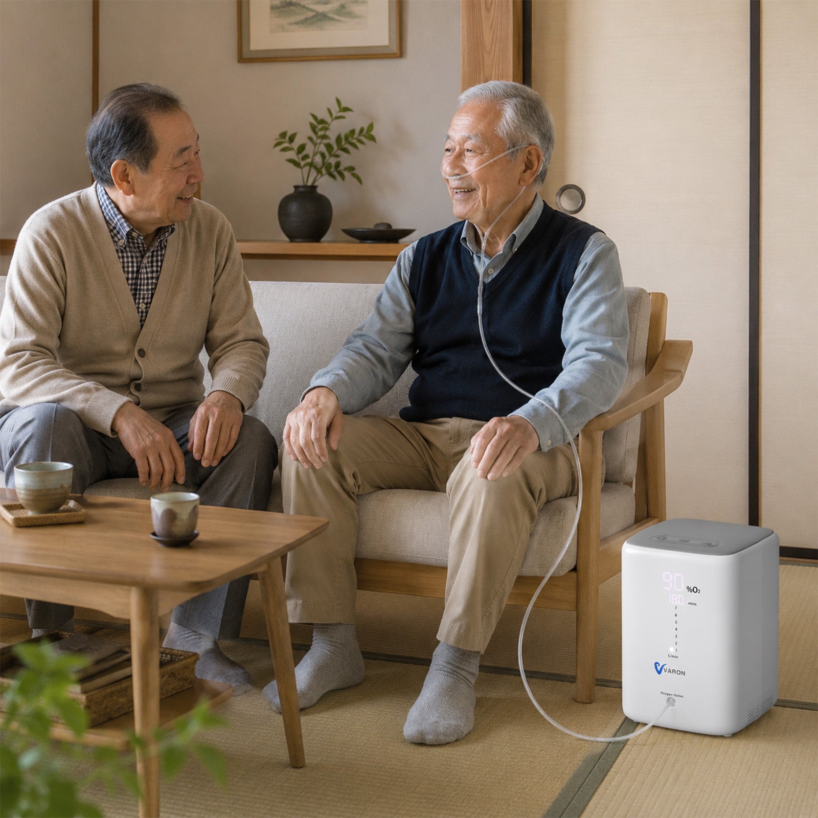 猛暑日を乗り直す—酸素療法中のお年寄りの熱中症対策と冷却グッズ