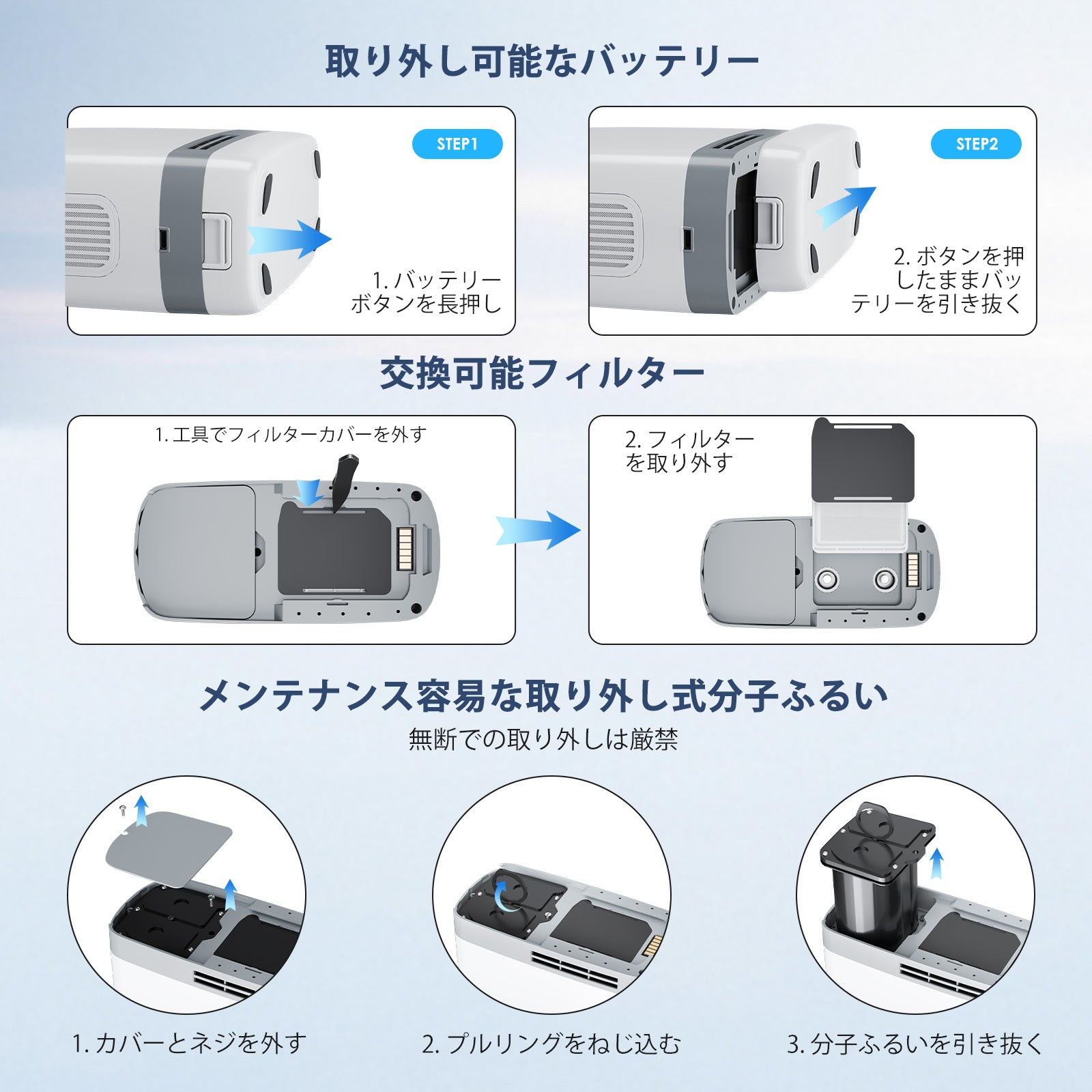 新型 VARON VP-8G | パルスフロー式 ポータブル酸素濃縮器 1～8段階調節