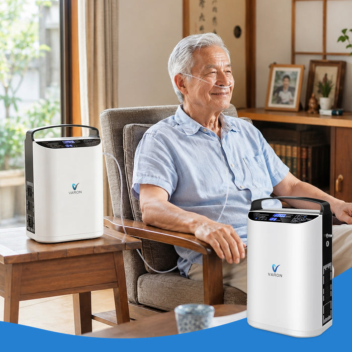 VARON 5L パルスフロー式携帯酸素濃縮器 VP-1