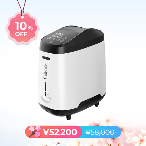 VARON VH-2 Pro ホイールエディション | 連続流量式家庭用酸素濃縮器（1～9段階調整可能）