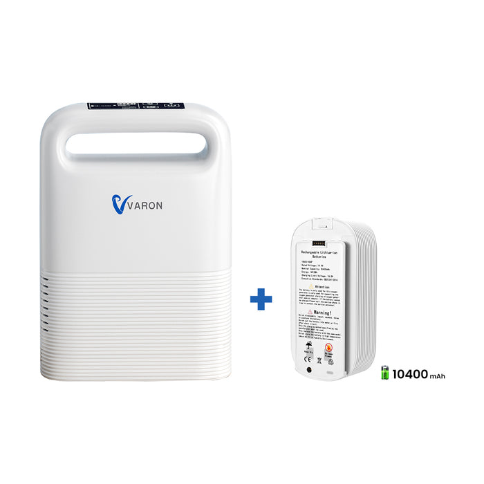 VARON 5L パルスフロー機能付きポータブル酸素濃縮器 VP-2