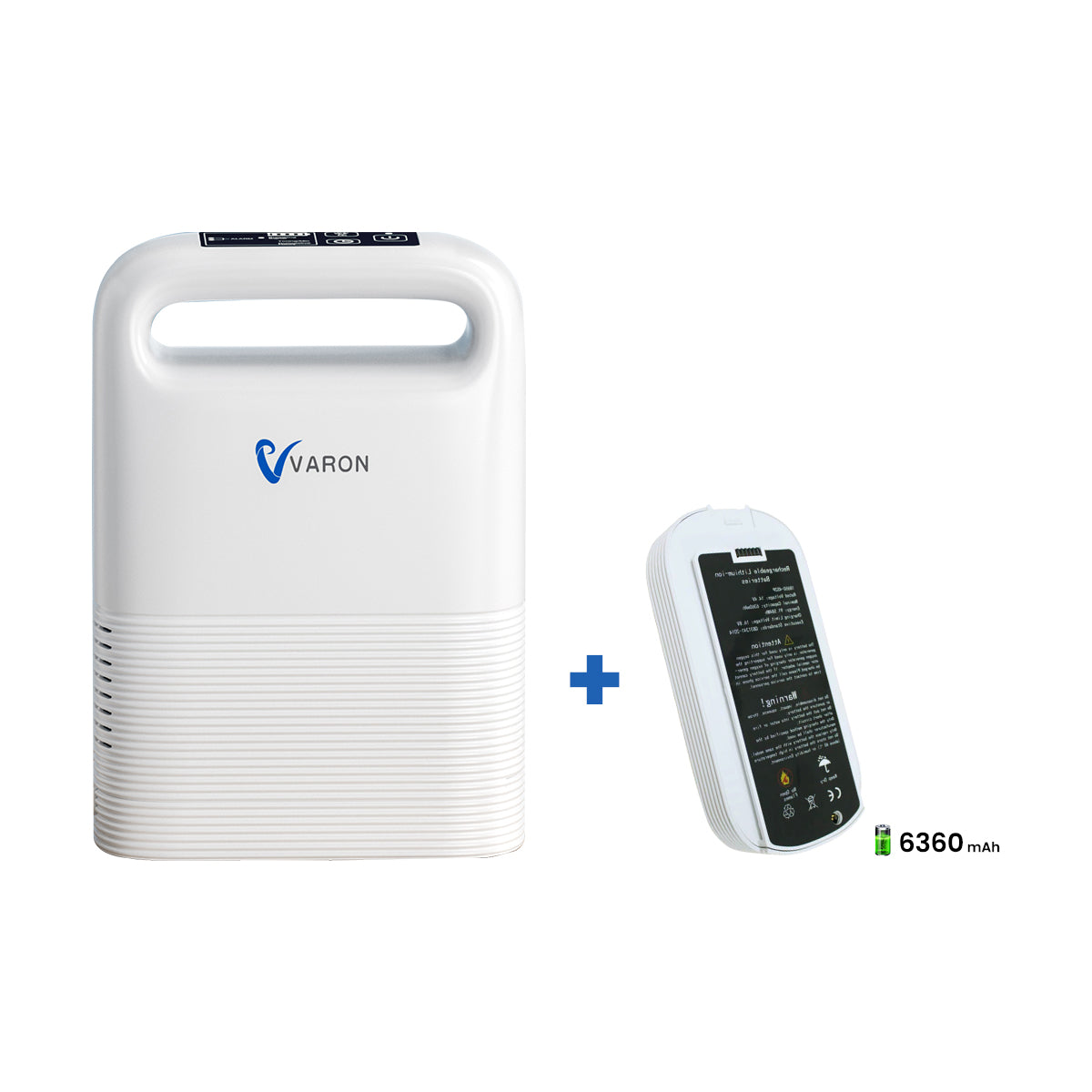 VARON 5L パルスフロー機能付きポータブル酸素濃縮器 VP-2