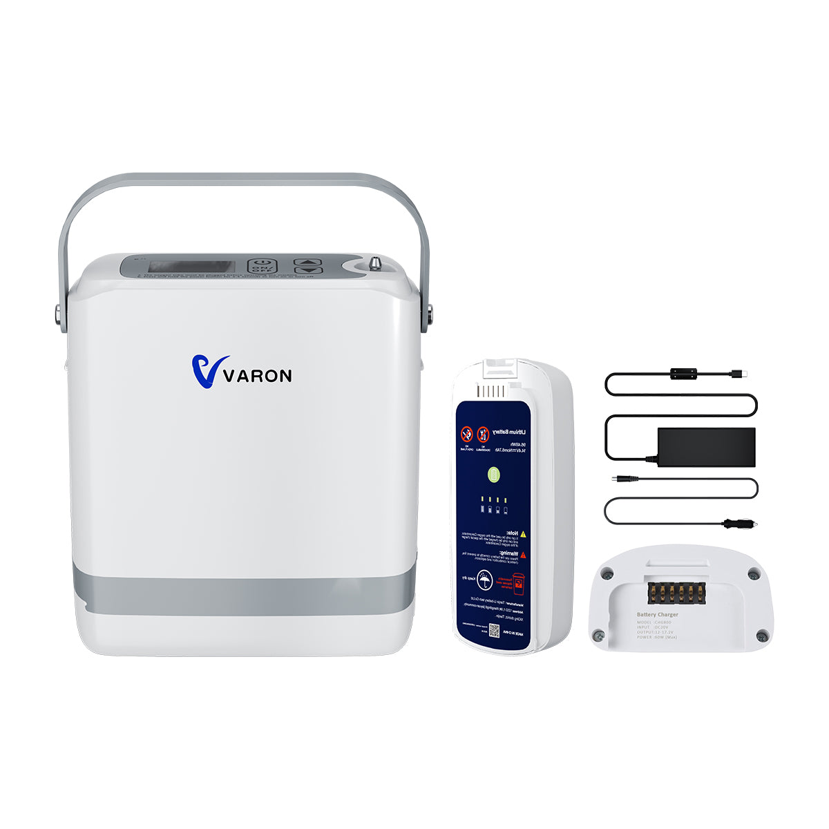 新型 VARON VP-8G | パルスフロー式 ポータブル酸素濃縮器 1～8段階調節