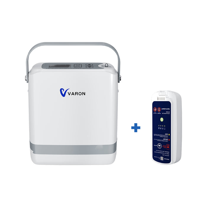 新型 VARON VP-8G | パルスフロー式 ポータブル酸素濃縮器 1～8段階調節